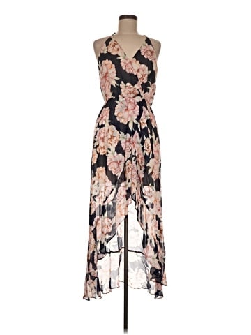 Lavender Brown Casual Dress (view 1)