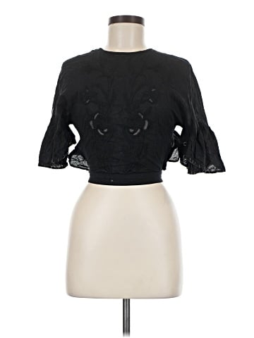 Topshop Short Sleeve Top (view 1)