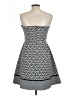 Harper 100% Polyester Argyle Gray Cocktail Dress Size L - photo 2