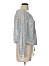 MSK Metallic Silver Long Sleeve Blouse Size L - photo 4