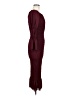 Shein 100% Polyester Burgundy Cocktail Dress Size 6 - photo 4