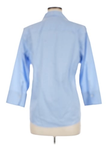 Foxcroft 3/4 Sleeve Button-Down Shirt (view 2)
