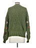 so Me 100% Polyester Stars Green Pullover Sweater Size S - photo 2