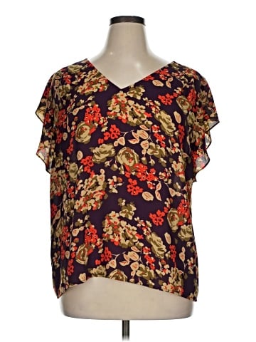 CAbi Short Sleeve Blouse (view 1)