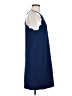 Everly Solid Blue Casual Dress Size M - photo 4