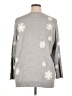 Talbots Stars Silver Pullover Sweater Size 1X - photo 2