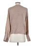 DKNY 100% Polyester Tan Long Sleeve Blouse Size S - photo 2