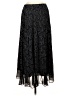 Uniqlo : C 100% Polyester Paisley Black Formal Skirt Size S (estimated) - photo 1