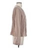 DKNY 100% Polyester Tan Long Sleeve Blouse Size S - photo 4
