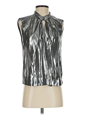 Rebecca Taylor Sleeveless Silk Top (view 1)