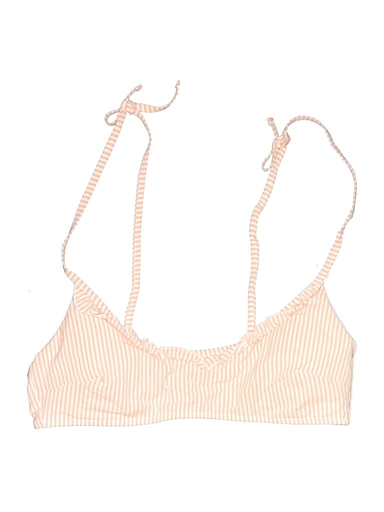 Pre-owned Aerie Swimsuit Top Ivory Swimwear