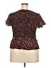 Old Navy 100% Rayon Pink Short Sleeve Top Size XXL - photo 2