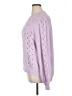 Ann Taylor LOFT Solid Purple Pullover Sweater Size XL - photo 5