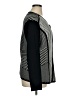 Chico's Stripes Black Cardigan Size XL (3) - photo 4