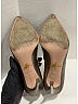 Prada Gold Gray Patent Leather Pumps Size EU 39 - photo 5