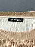 Shein 100% Acrylic Stripes Tan Pullover Sweater Size M - photo 7