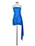 Lulus 100% Polyester Blue Cocktail Dress Size S - photo 1