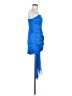 Lulus 100% Polyester Blue Cocktail Dress Size S - photo 4