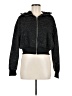 Unbranded 100% Polyester Black Zip Up Hoodie Size M - photo 1