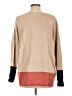 J.Jill Color Block Tan Pullover Sweater Size L - photo 2