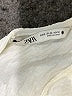 Zara 100% Polyester Ivory 3/4 Sleeve Blouse Size XS - photo 7