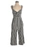 ABound Stripes Gray Jumpsuit Size S - photo 1