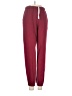 colsie Color Block Burgundy Track Pants Size XS - photo 1