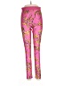 Versace Jeans Couture Paisley Pink Leggings Size 10 - photo 1