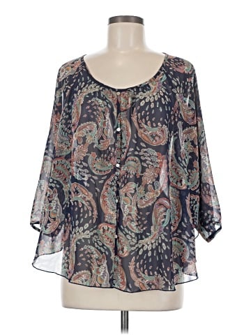 Assorted Brands 3/4 Sleeve Blouse (view 1)