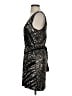 Express Metallic Black Cocktail Dress Size XS - photo 5
