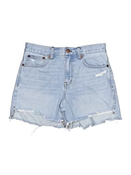 Madewell Relaxed Mid-Length Denim Shorts in Wengler Wash: Step-Hem Edition (view 1)