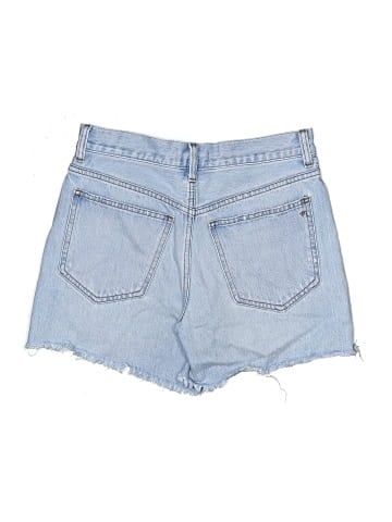 Madewell Relaxed Mid-Length Denim Shorts in Wengler Wash: Step-Hem Edition (view 2)