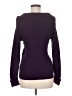 Jeanne Pierre 100% Cotton Purple Pullover Sweater Size M - photo 2