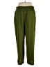 Unbranded Solid Green Casual Pants Size XL - photo 2