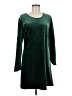 Sostanza Solid Green Casual Dress Size M - photo 1