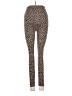 Unbranded Animal Print Brown Leggings Size XS (estimated) - photo 2