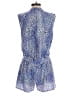 Rebecca Taylor Animal Print Blue Romper Size 4 - photo 2