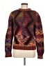 LoveShackFancy Chevron-herringbone Brown Pullover Sweater Size M - photo 1