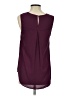 Serein 100% Polyester Burgundy Sleeveless Blouse Size S - photo 2
