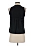 MICHAEL Michael Kors 100% Polyester Black Sleeveless Blouse Size P (petite) - photo 2