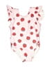 Unbranded Hearts Pink One Piece Swimsuit Size 6-12 mo - photo 1