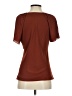 Daniel Rainn Brown Short Sleeve Blouse Size P (petite) - photo 2