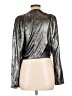 Vero Moda 100% Polyester Metallic Silver 3/4 Sleeve Blouse Size L - photo 2