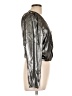 Vero Moda 100% Polyester Metallic Silver 3/4 Sleeve Blouse Size L - photo 4