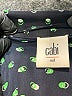 CAbi 100% Polyester Polka Dots Black 3/4 Sleeve Blouse Size M - photo 7