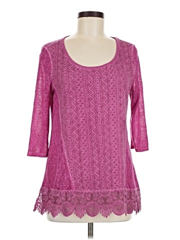 Signature Studio 3/4 Sleeve T-Shirt (view 1)