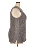 Ella Moss Tweed Brown Sweater Vest Size XXL - photo 4