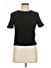MNG Black Short Sleeve Top Size M - photo 1