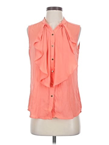 Ivanka Trump Sleeveless Button-Down Shirt (view 1)