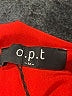 o.p.t 100% Polyester Red Cocktail Dress Size M - photo 7